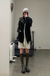 BORIS BIDJAN SABERI BLACK HOODED JACKET ZIPPER2 FTT00008 PBBS26 3